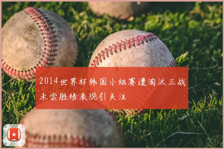 2014世界杯韩国小组赛遭淘汰三战未尝胜绩表现引关注